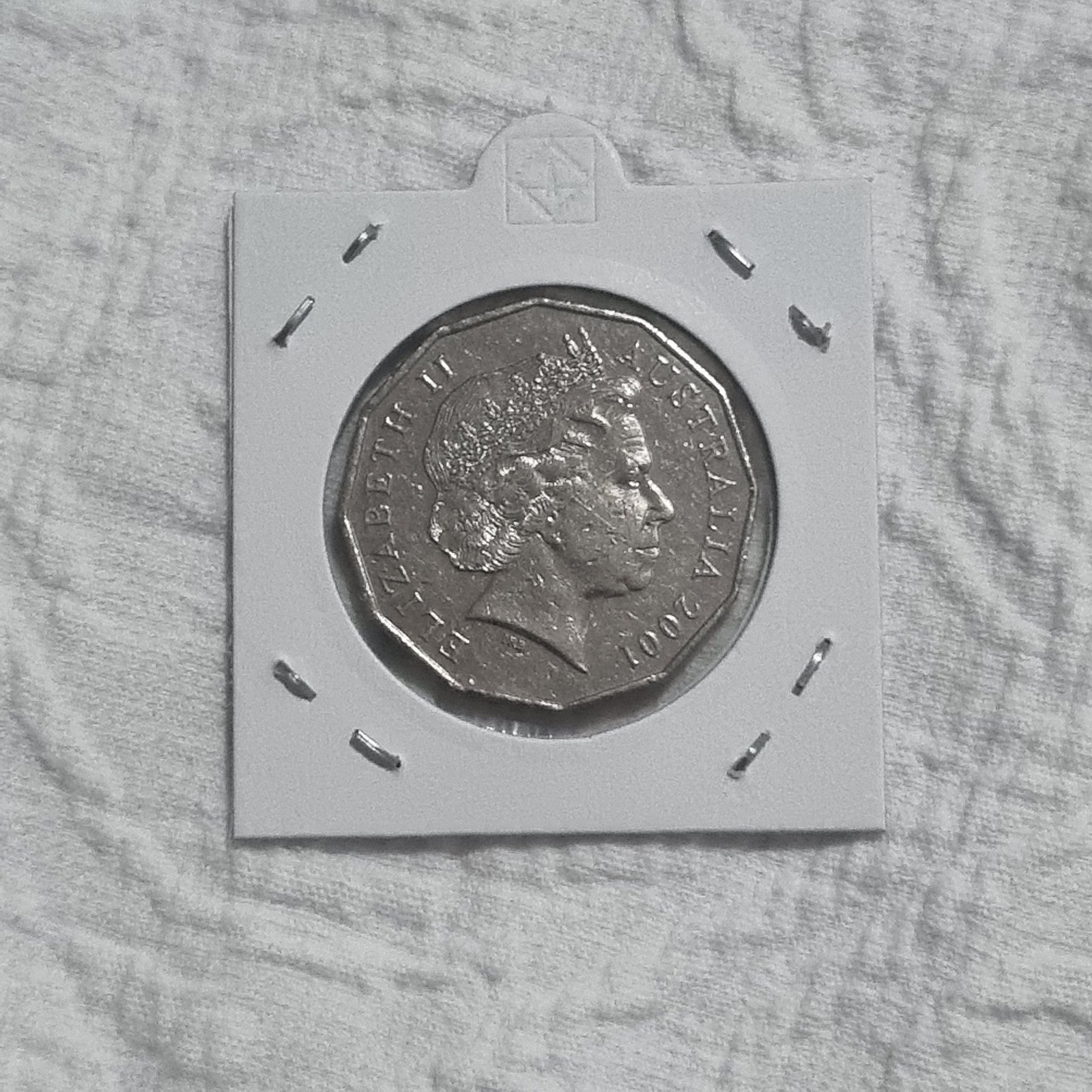2001 50 Cent Centenary Of Federation - New South Wales - Circulated 