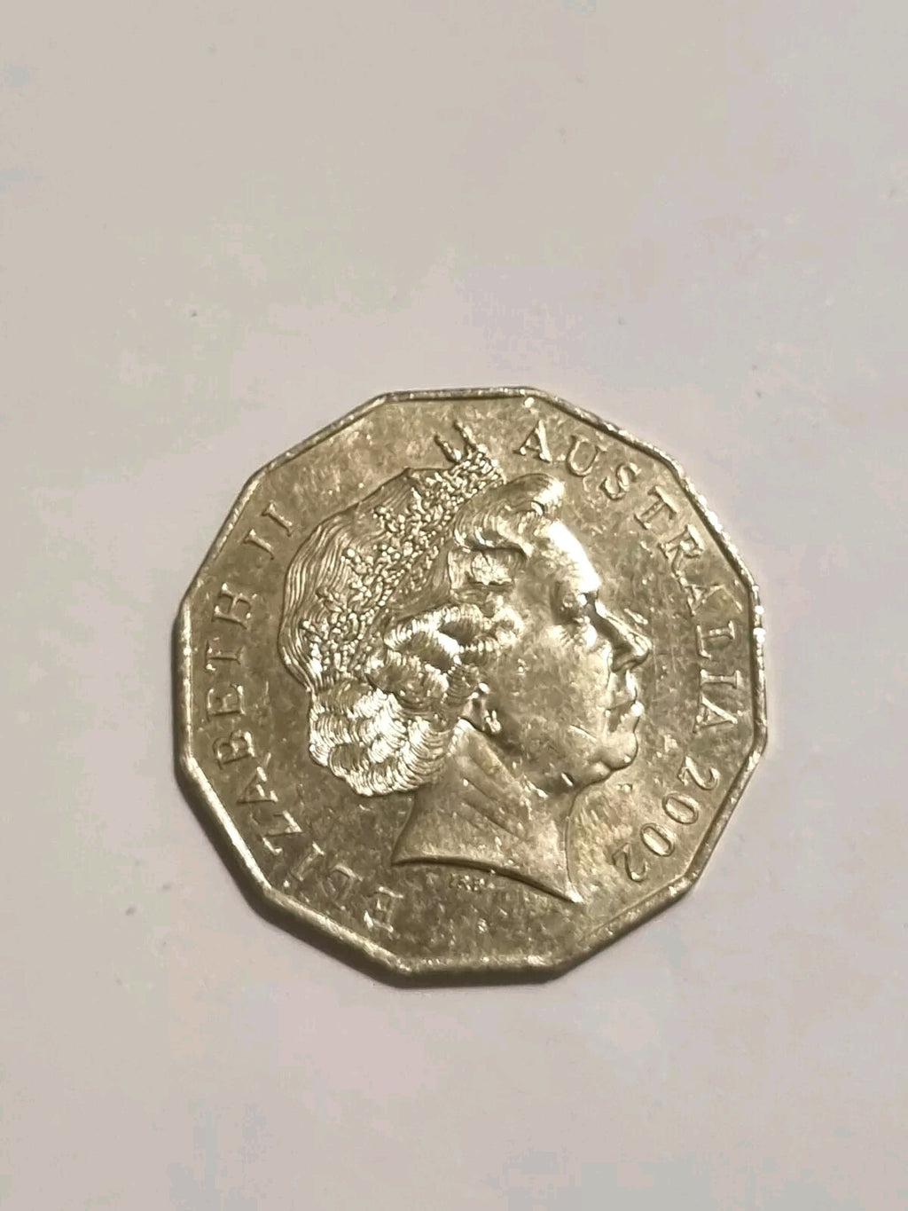 2002 50 Cent Coin - Year Of The Outback - Windmill 