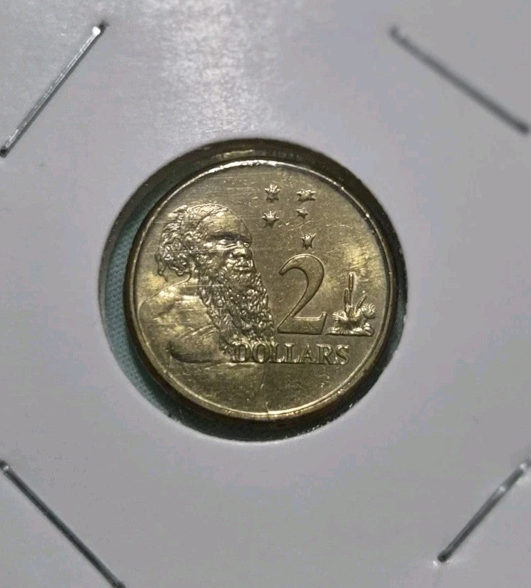 2009 Two Dollar Coin Aboriginal Elder - Lightly Circulated $2