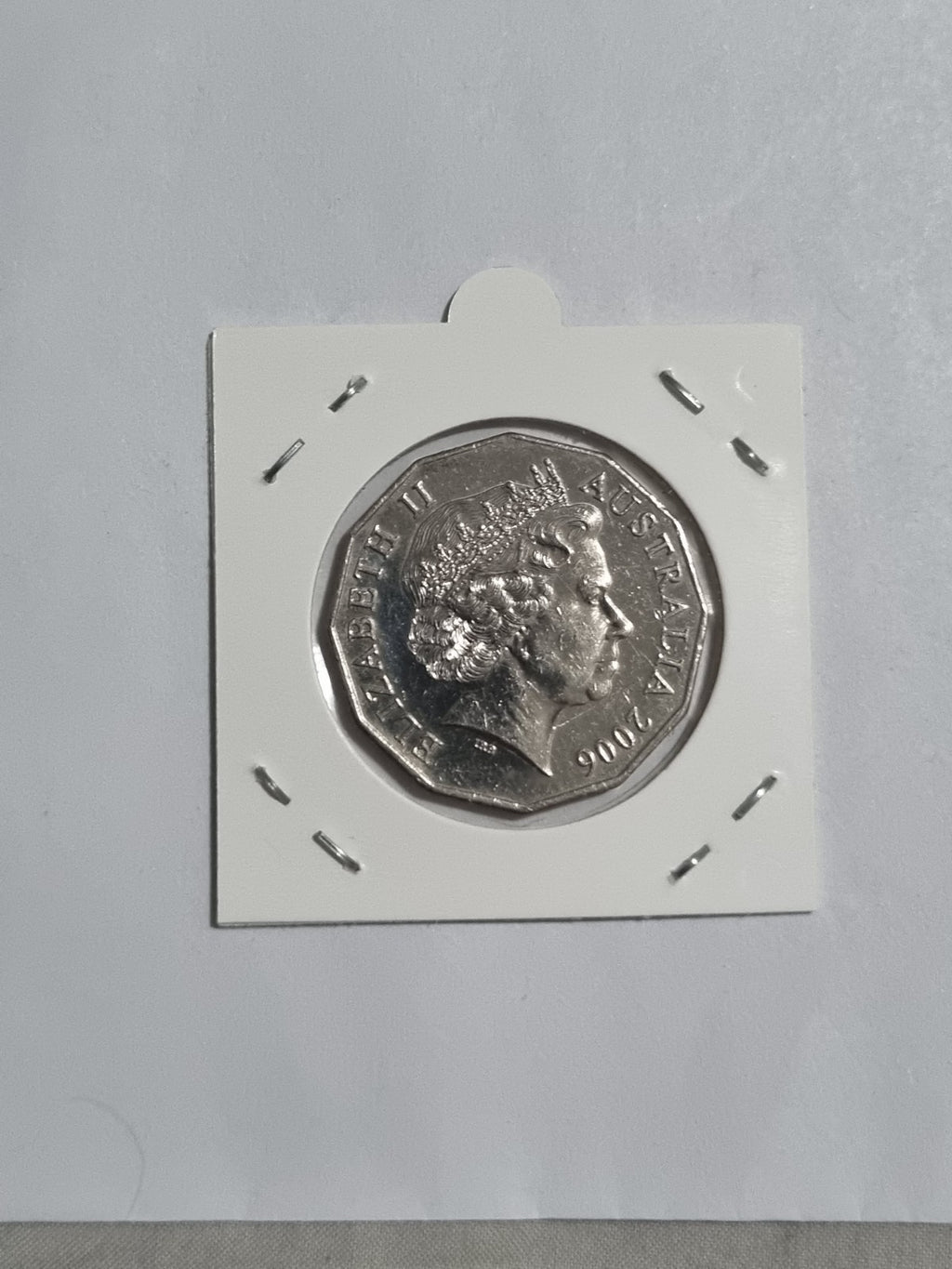 2006 50 Cent Coin - Uncirculated In 2x2