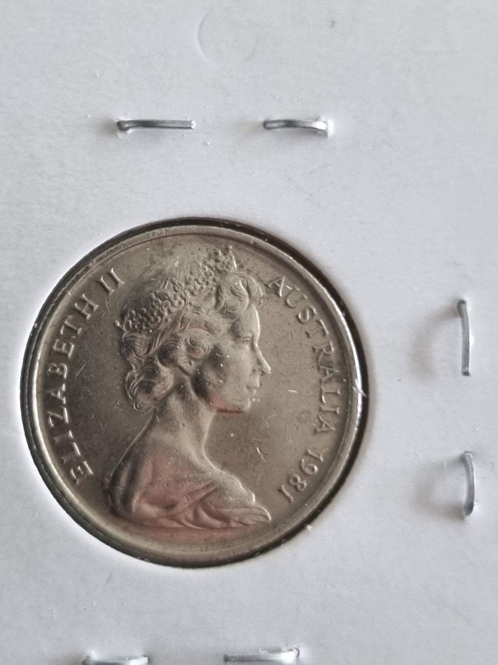 1981 5 CENT COIN SHINY CIRCULATED 