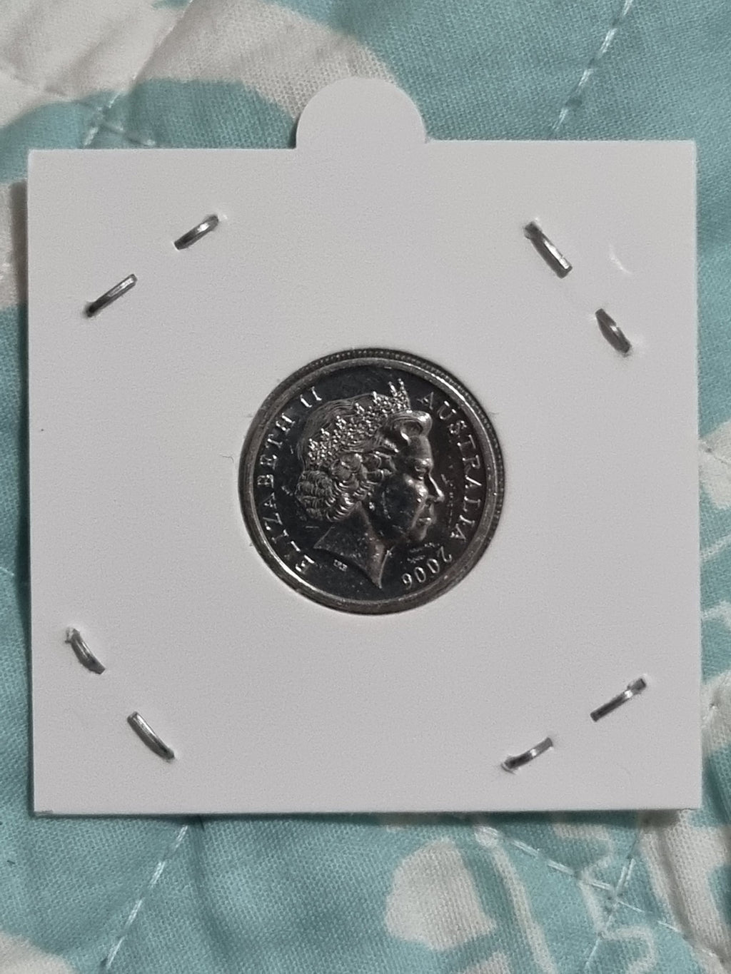 2006 UNC 5 Cent Coin in 2x2 Holder 