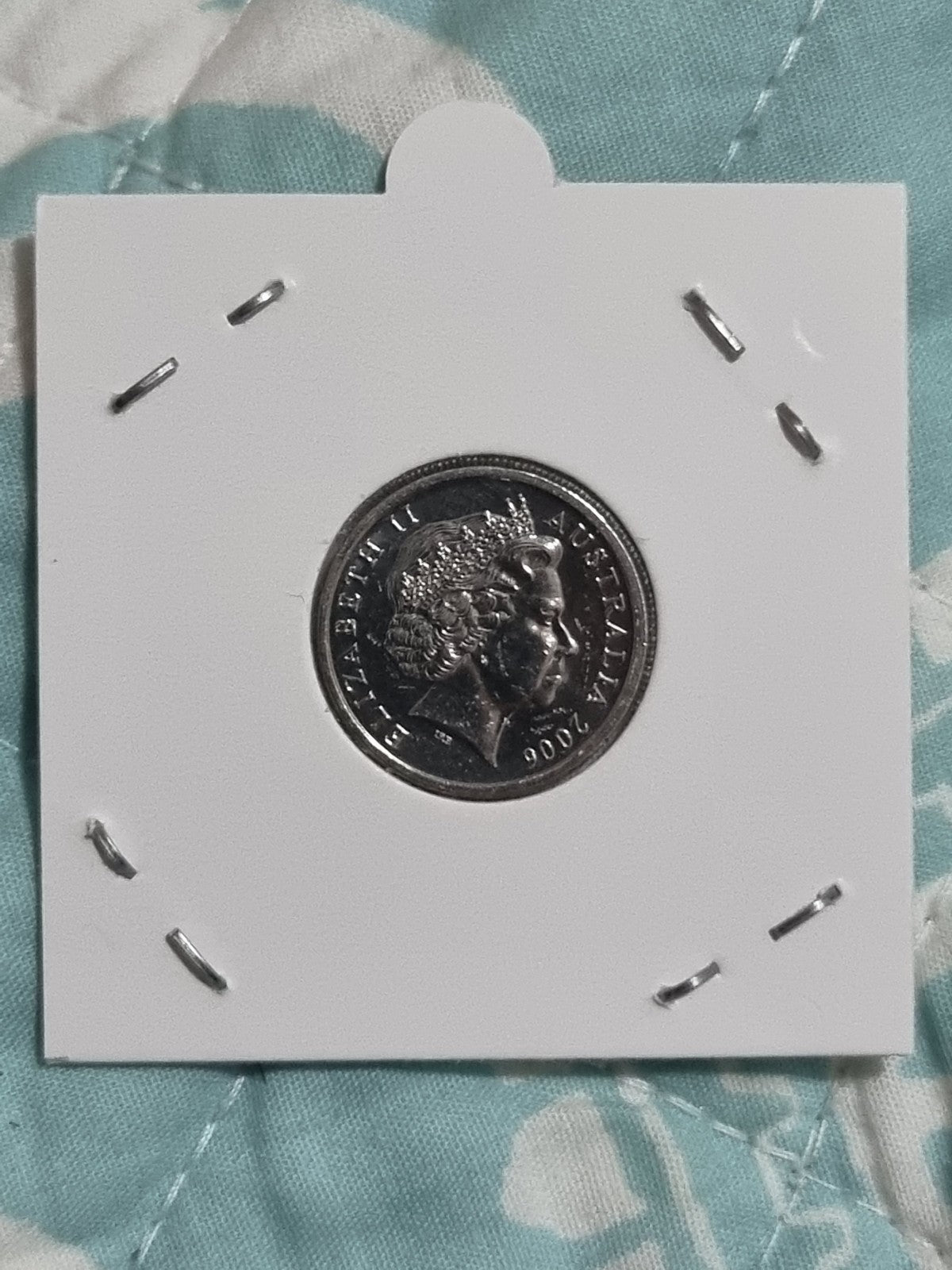 2006 UNC 5 Cent Coin in 2x2 Holder 