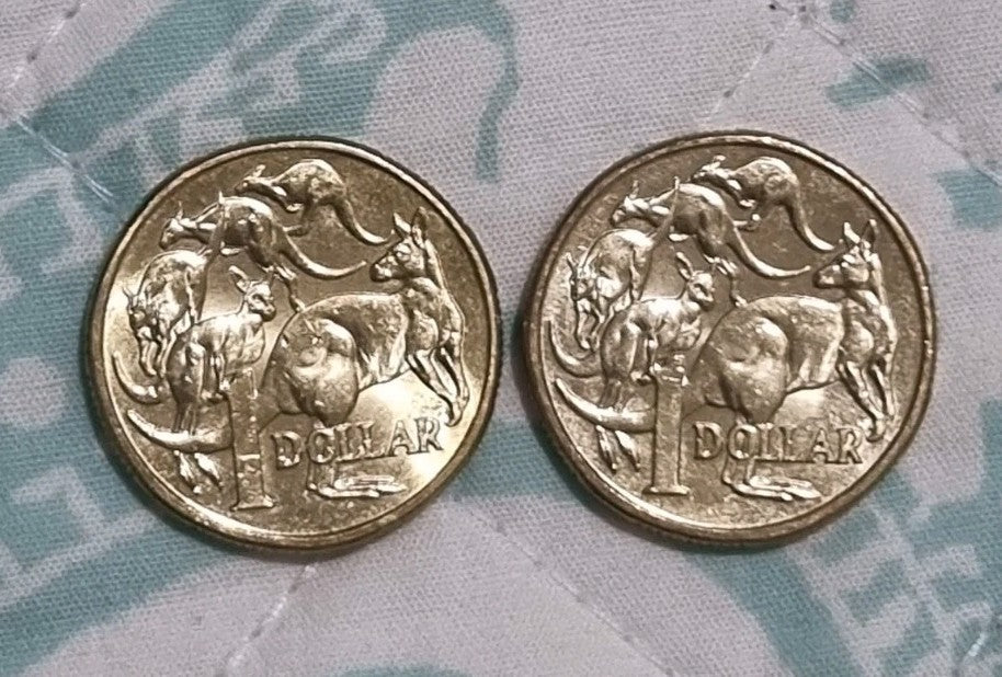 2023 & 2024 UNC $1 KING CHARLES III One Dollar UNCIRCULATED coins