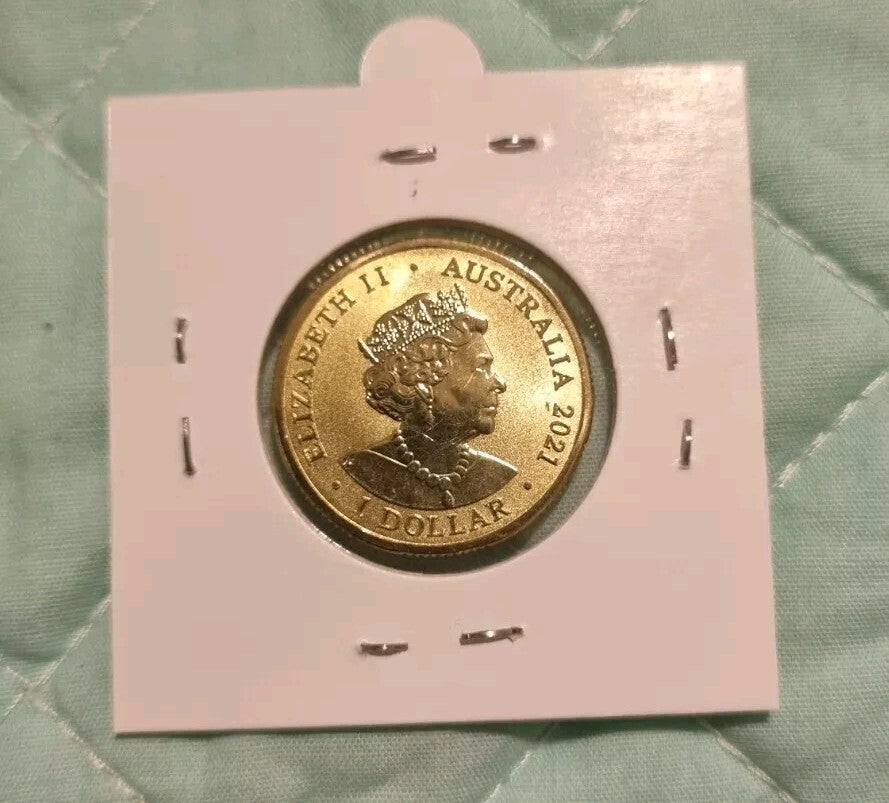 2021 $1 150th anniversary of the RSPCA Australia Dolphin Coloured Coin