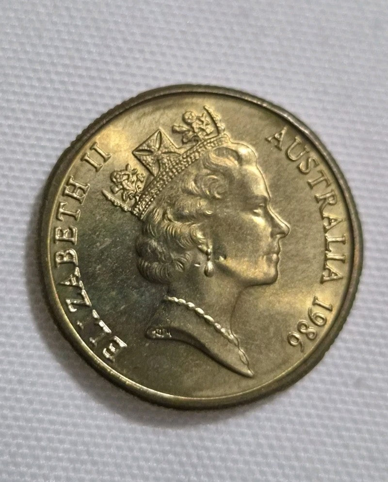 1986 UNC One Dollar Coin - $1 - International Year Of Peace
