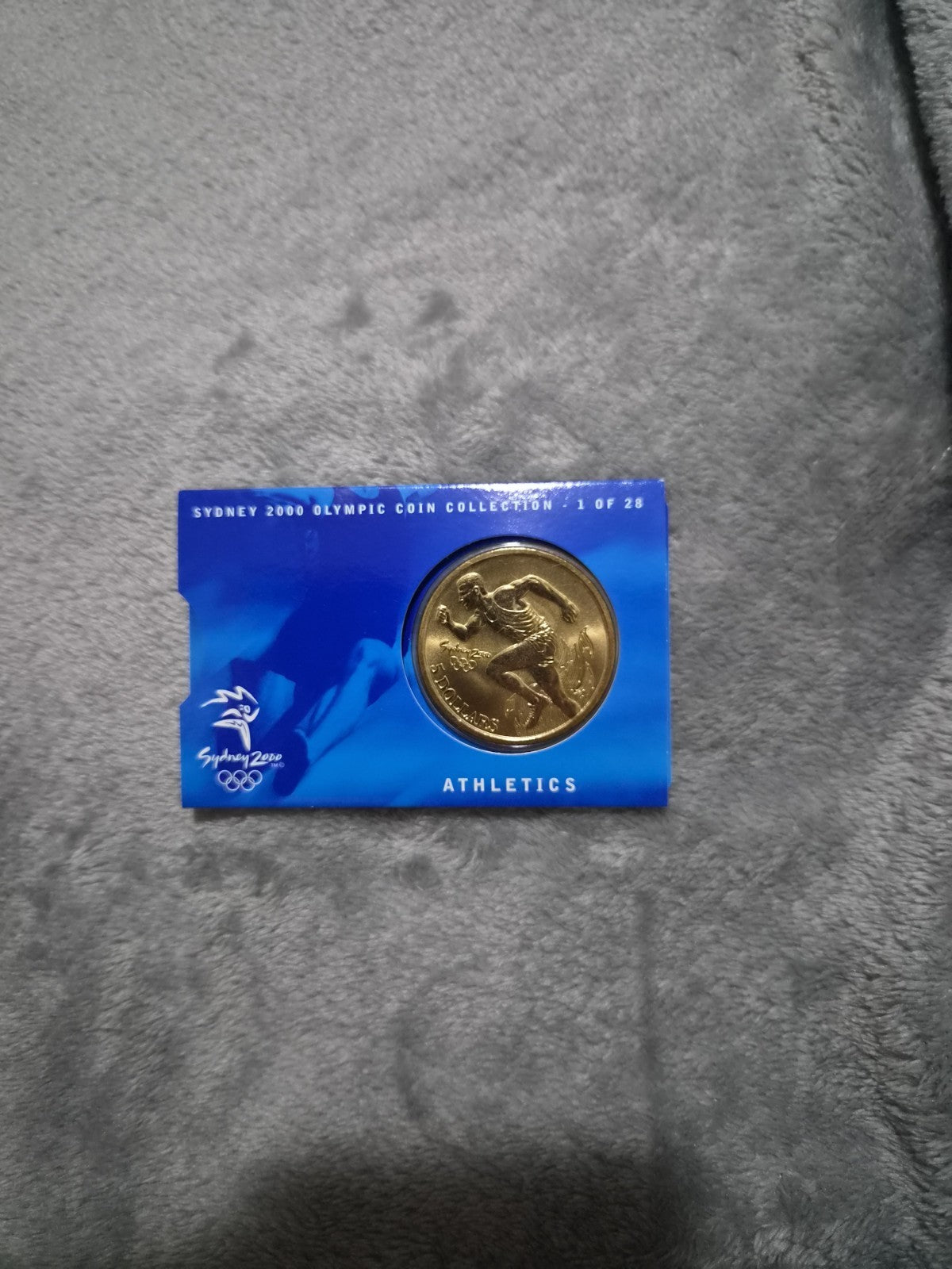 Sydney Olympics 2000 Athletics $5 DOLLAR UNC Five Dollars