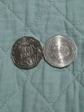 2 x 2024 50 Cent Coins - NAIDOC and COA Coat Of Arms