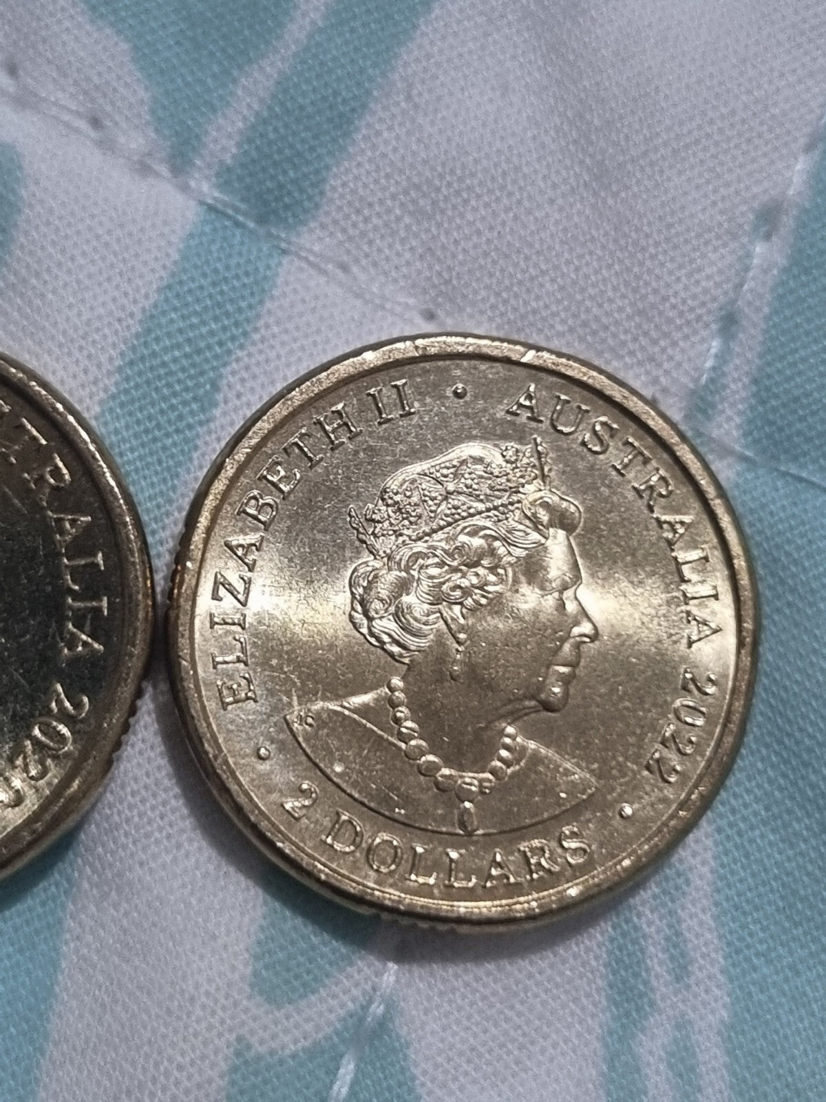 2020 75 years end WW2 + 2021 75 Years Peacekeeping $2 Two dollar coin - UNC
