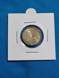 2019 aUNC 2 DOLLAR COIN - JC DESIGN $2 Two Dollar In Protective 2x2 Holder 
