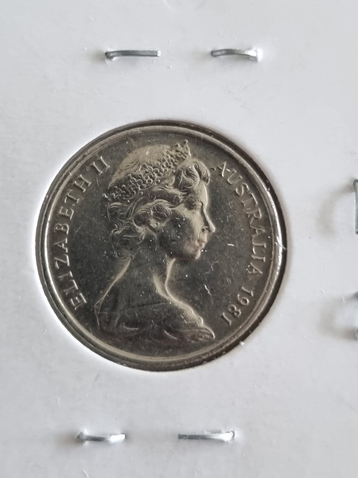 1981 5 CENT COIN SHINY CIRCULATED 