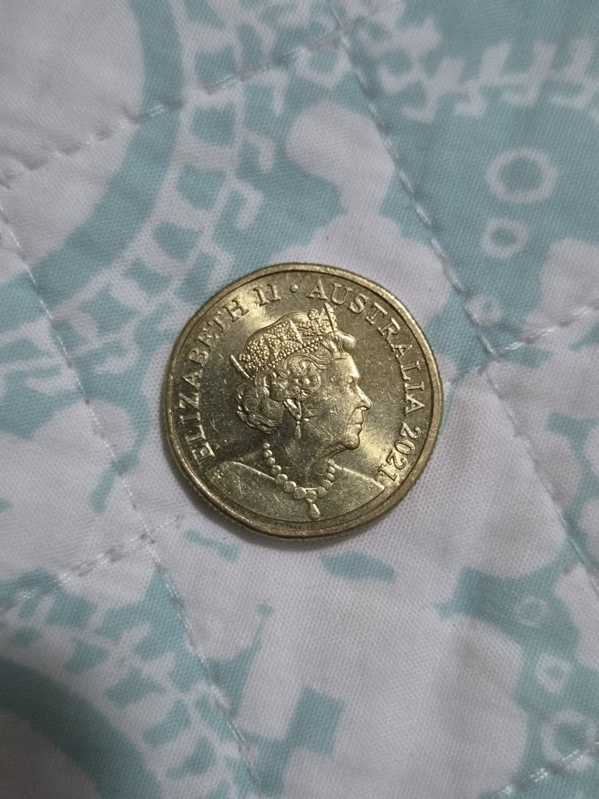 2021 GACH L for Lyre Bird One Dollar Lightly Circulated Coin
