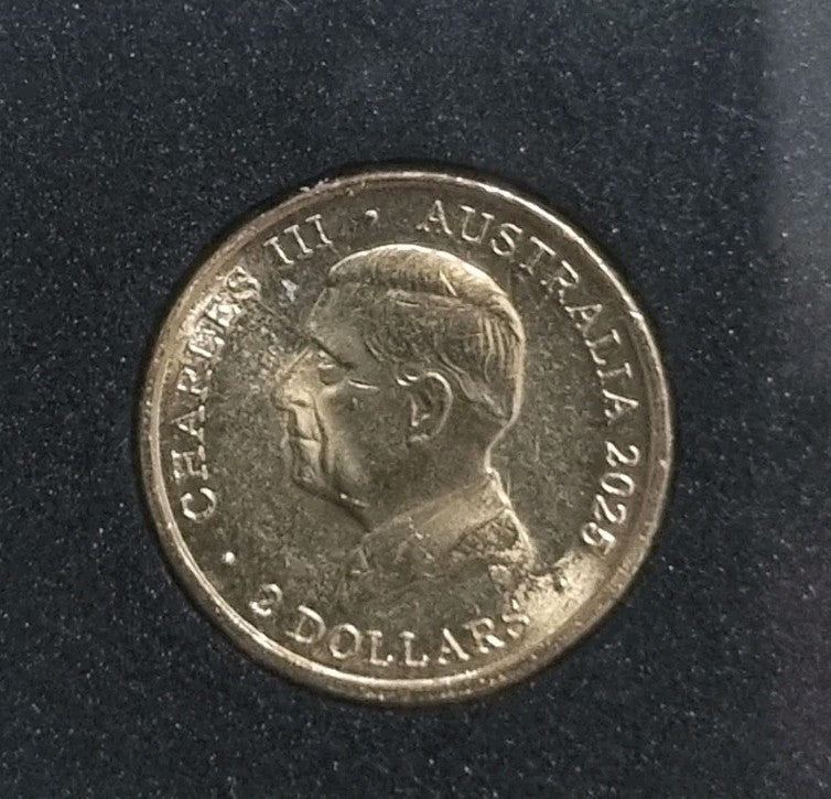 2025 UNC $2 Coin - Torres Strait Islander Flag Two Dollars In Display Case