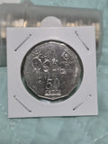 1994 50 Cent Year Of The Family Coin in 2x2 Holder