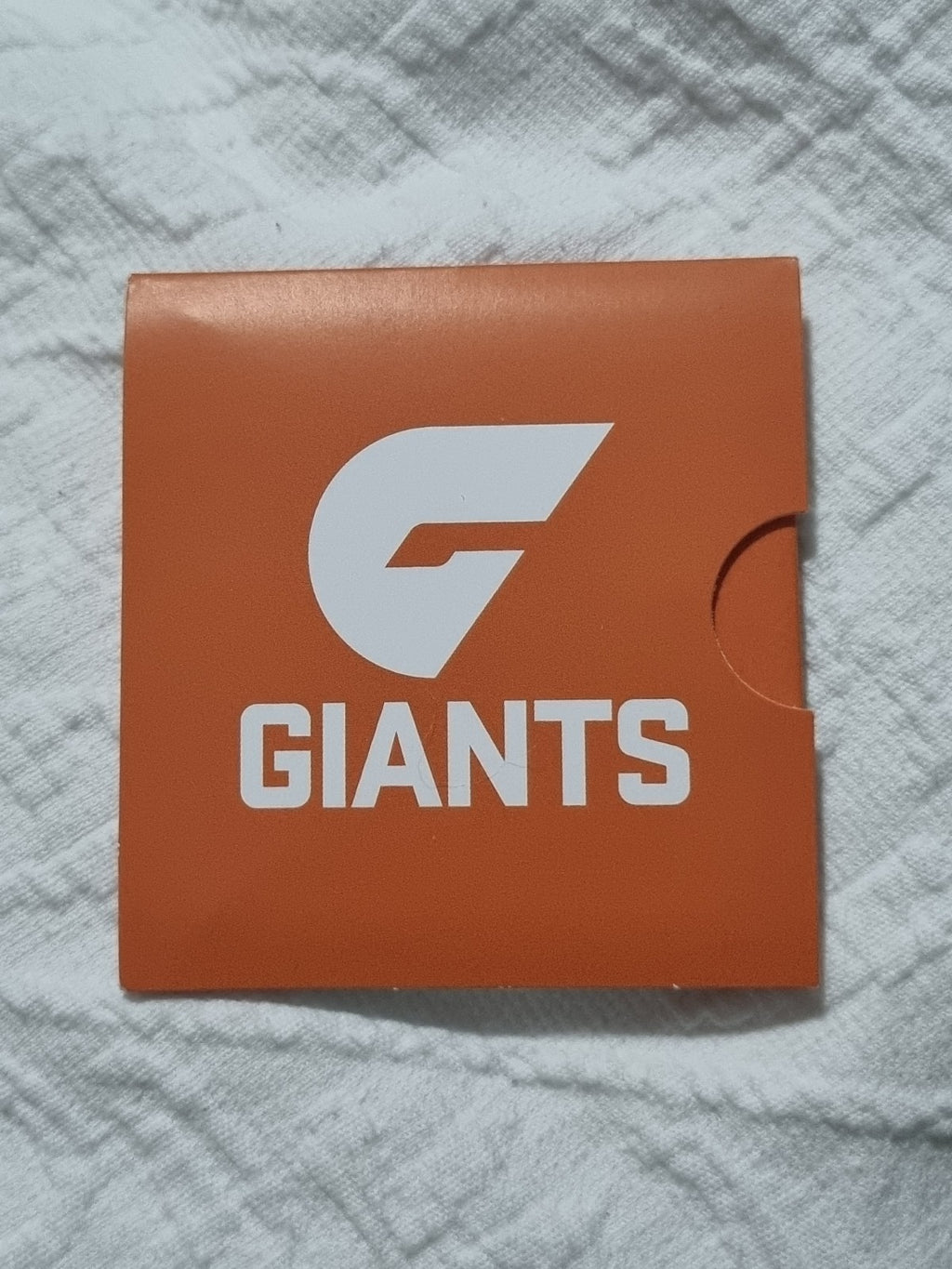 2023 AFL GWS Giants $1 One Dollar Carded Coin