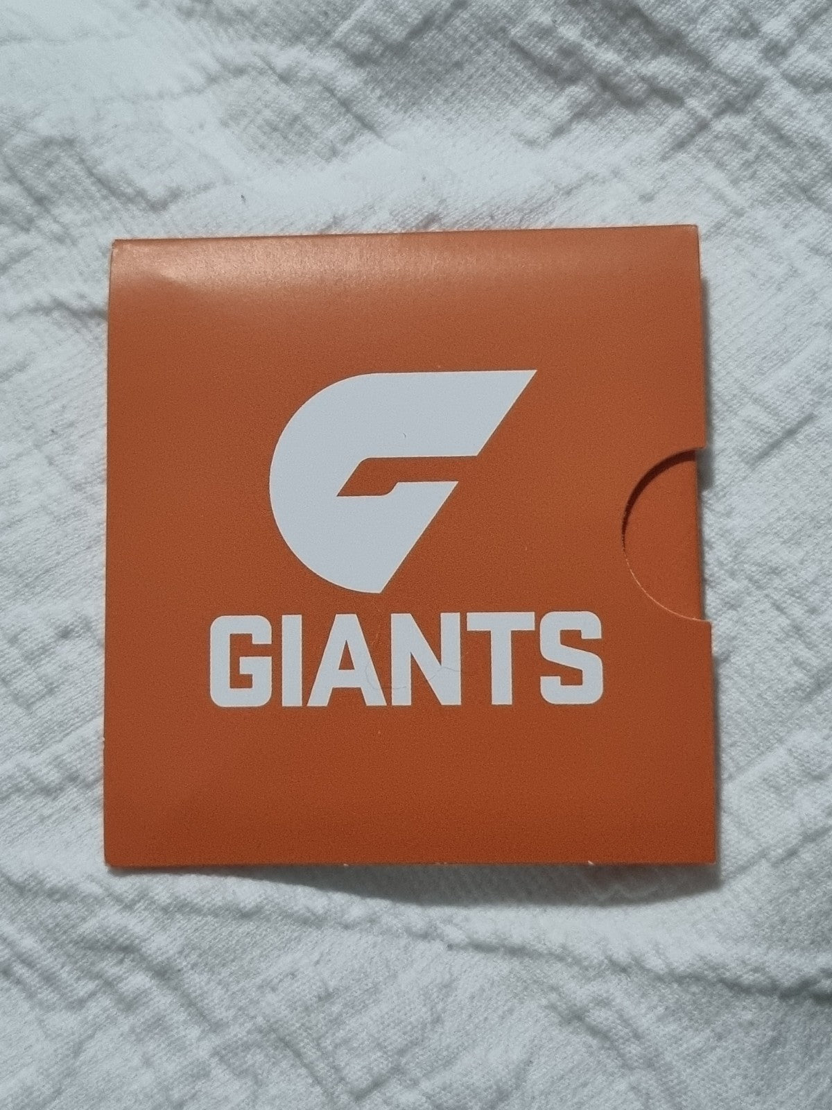 2023 AFL GWS Giants $1 One Dollar Carded Coin