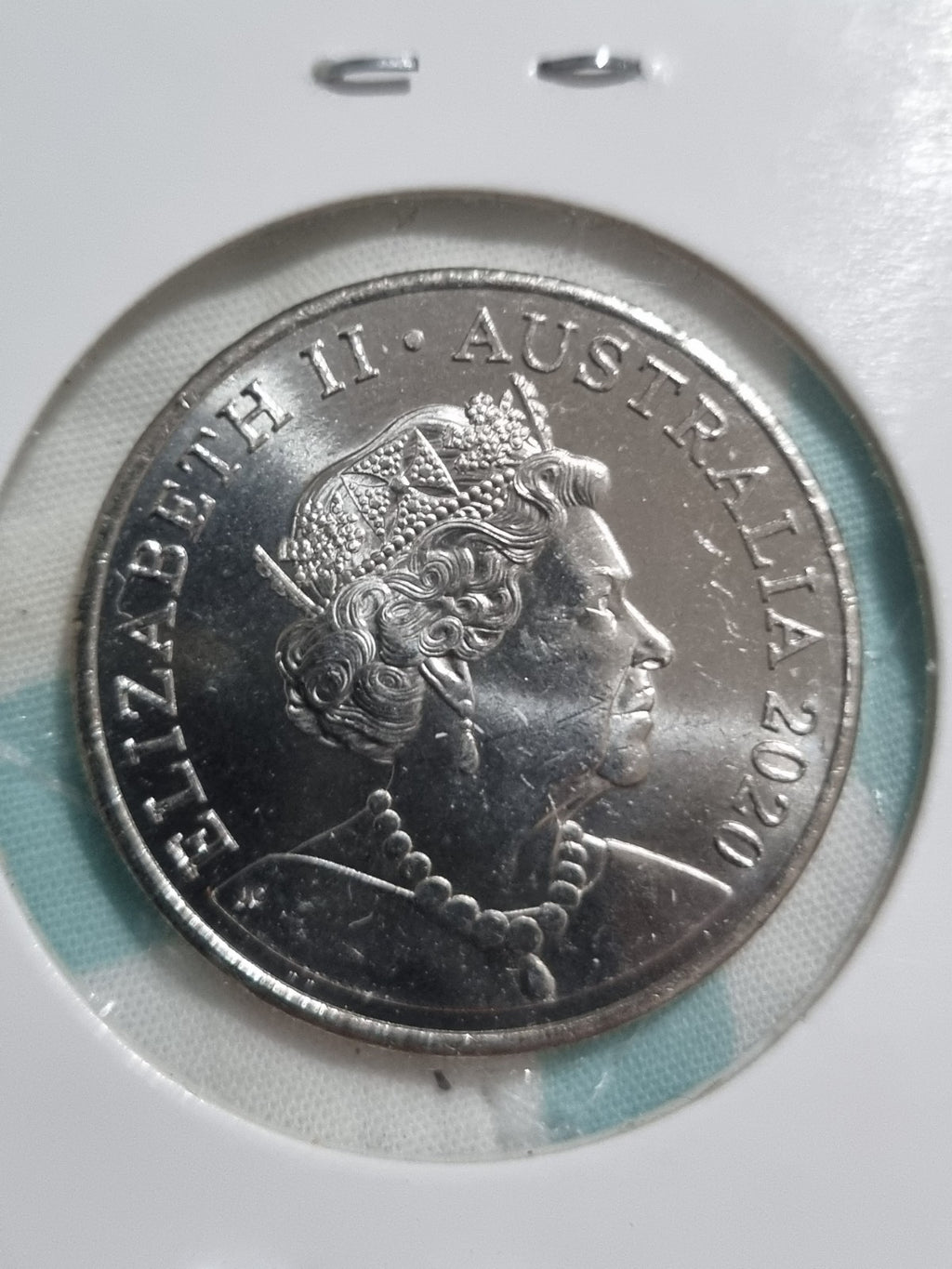 2020 JC 20 Cent + 10 Cent Coin in 2x2 Holders