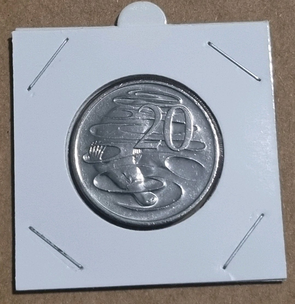 2006 UNC 20 Cent Australian Platypus Coin in 2x2
