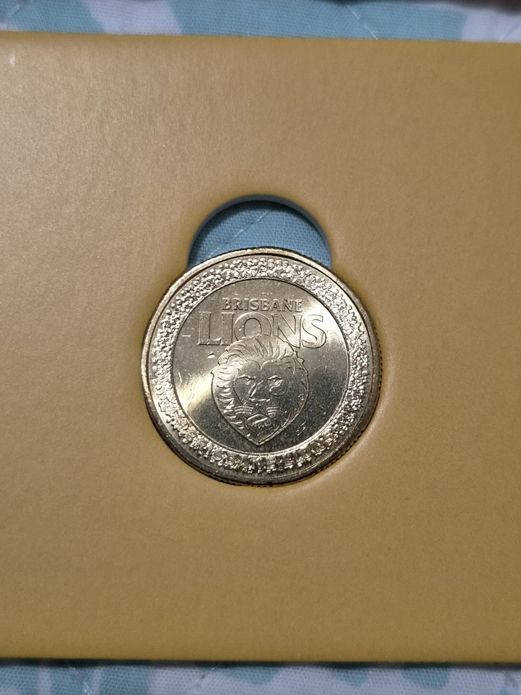 2023 AFL Brisbane Lions $1 One Dollar Carded Coin - Royal Australian Mint RAM