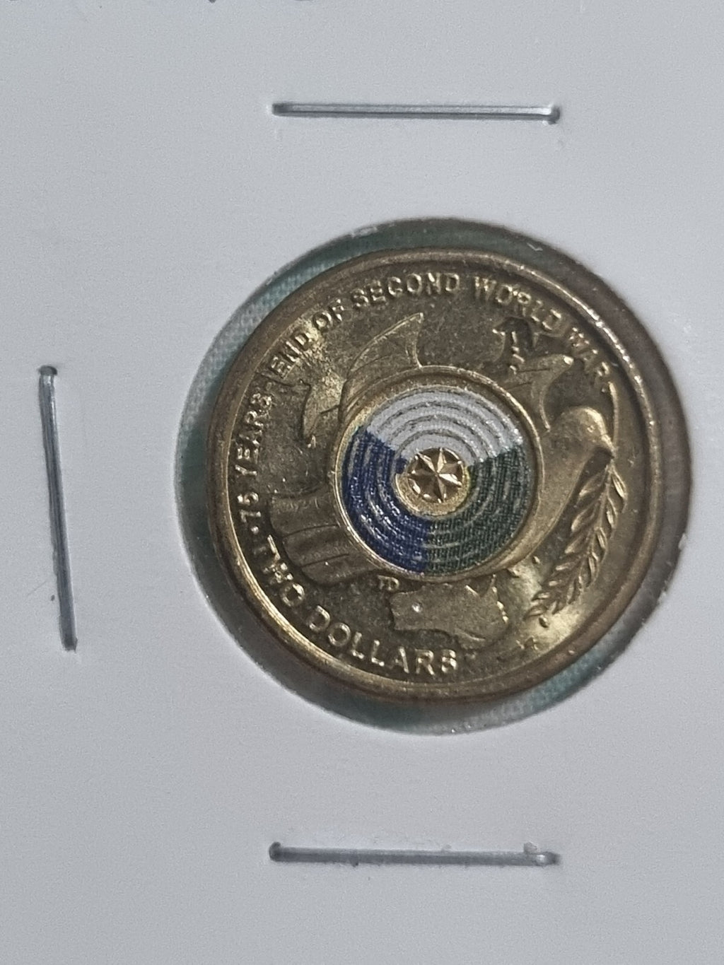 4 x Uncirculated Two Dollar Coloured Coins - $2 UNC in 2x2