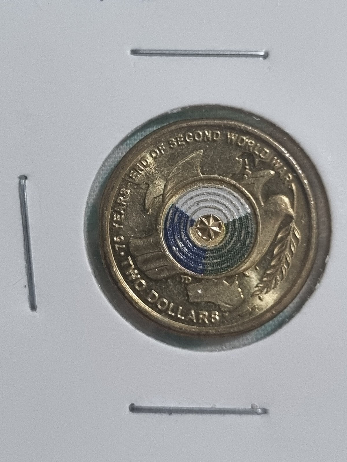 4 x Uncirculated Two Dollar Coloured Coins - $2 UNC in 2x2