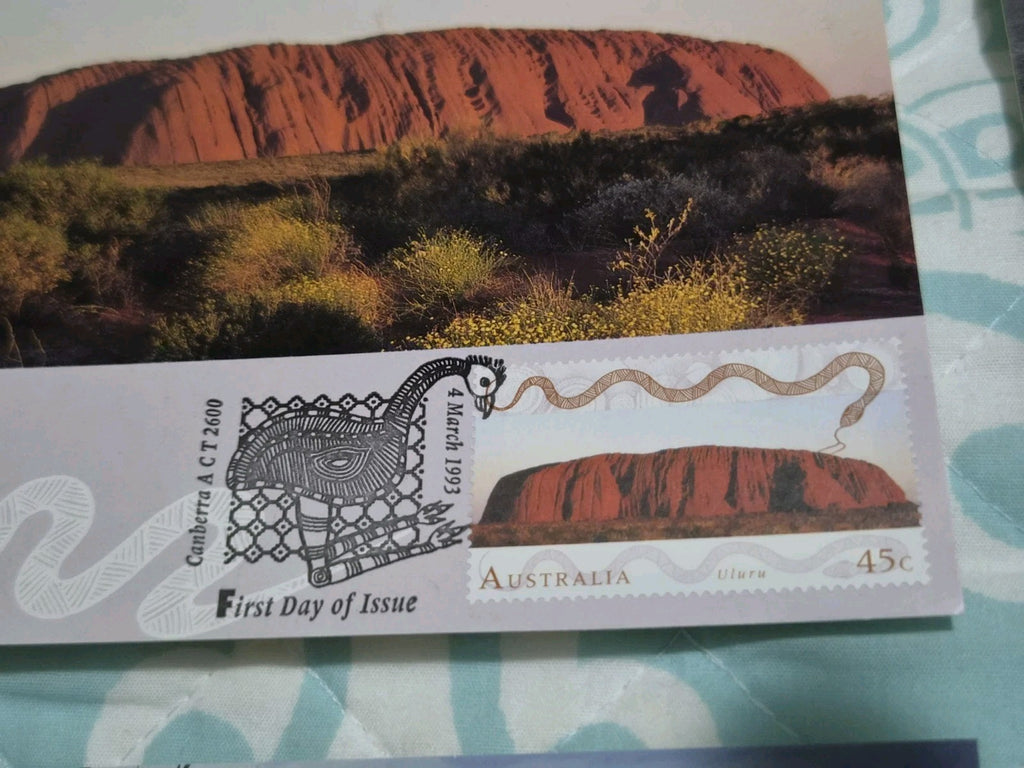 Australia Maximum Maxi Cards - 1993 World Heritage Sites (Set of 4) Pristine 