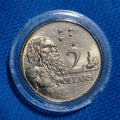 2019 UNC 2 DOLLAR COIN - JC DESIGN $2 Two Dollar In Protective 2x2 Capsule 
