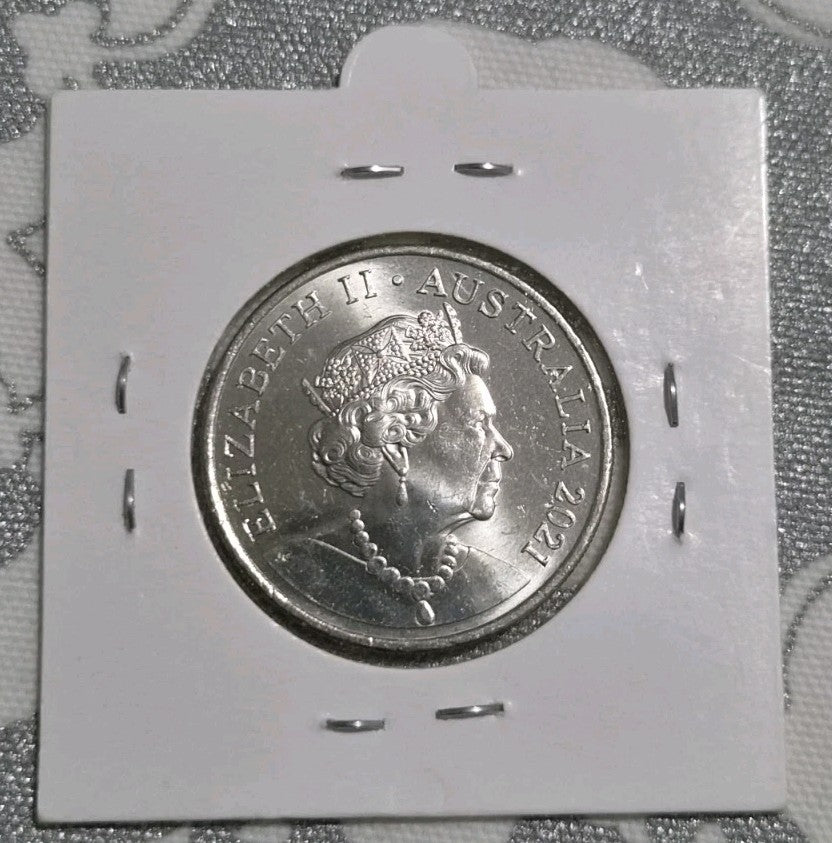 2021 Uncirculated 20 Cent Platypus Coin in 2x2 