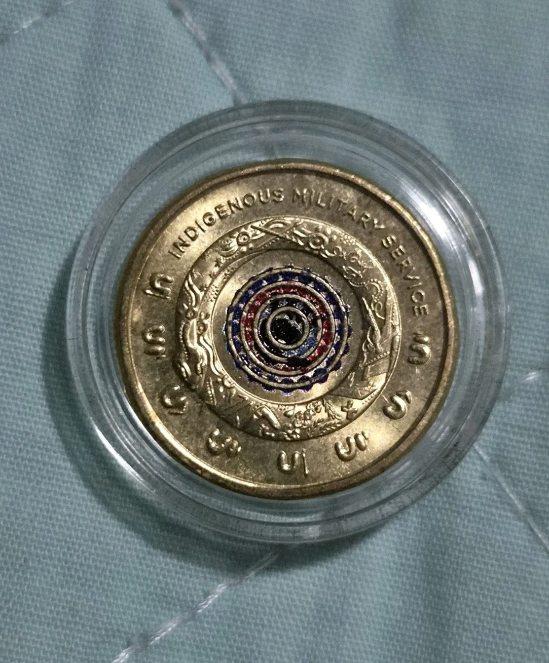 2021 $2 Indigenous Military Coin In Capsule - Uncirculated Two Dollars