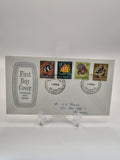 1966 - First Day Cover - Fish Definitives Set Of 4 Stamp - FDC
