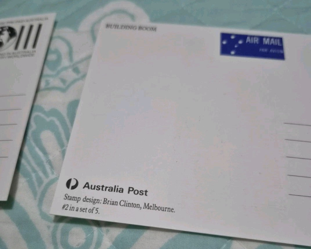 Australia  5 x Maxi Card Set -  12 JULY 1990 - Boomtime