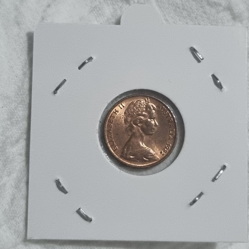 1982 1c One Cent Uncirculated Australian Coin