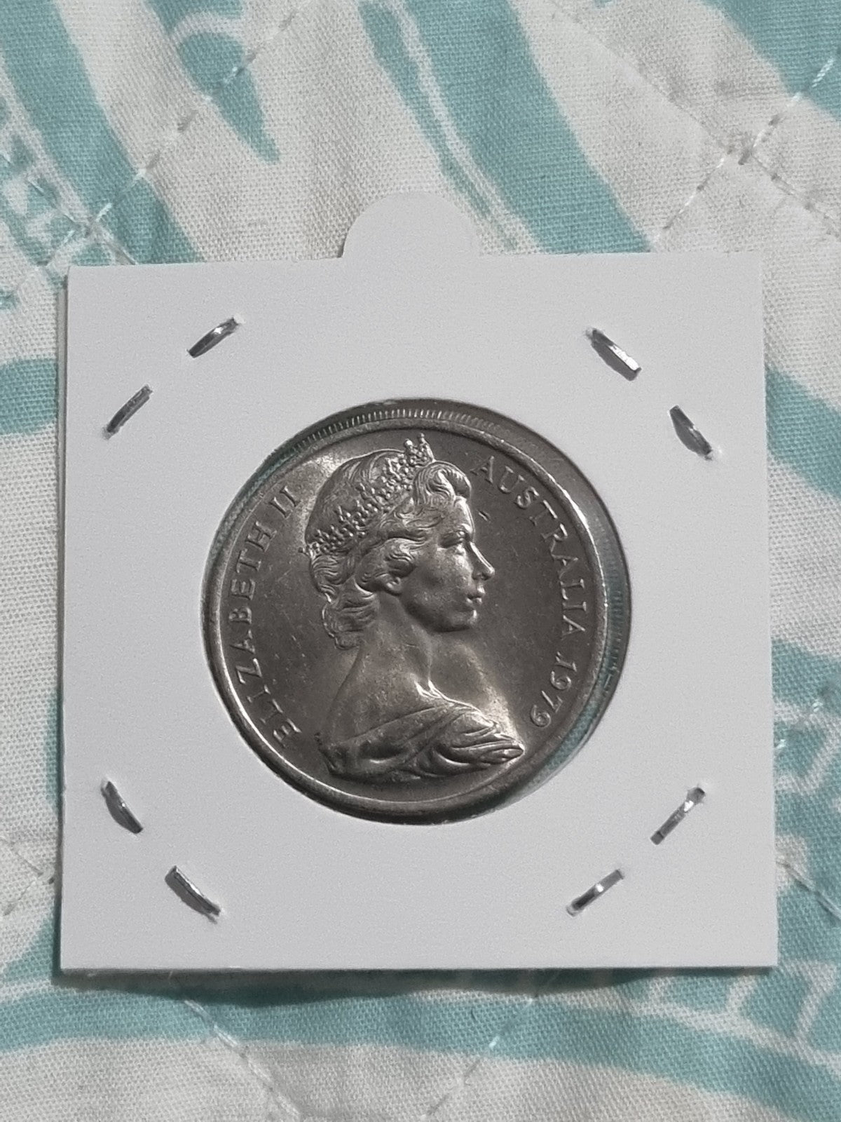 1979 UNC 20 Cent in 2x2 Holder 