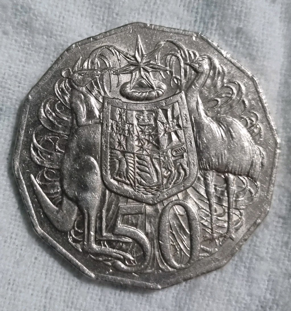 2016 Changeover 50 Cent Coin - Circulated 
