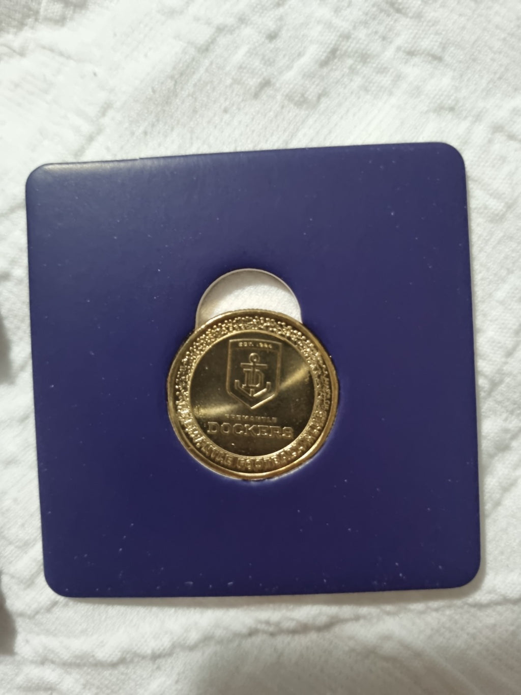 2023 AFL Fremantle Dockers $1 One Dollar Carded Coin