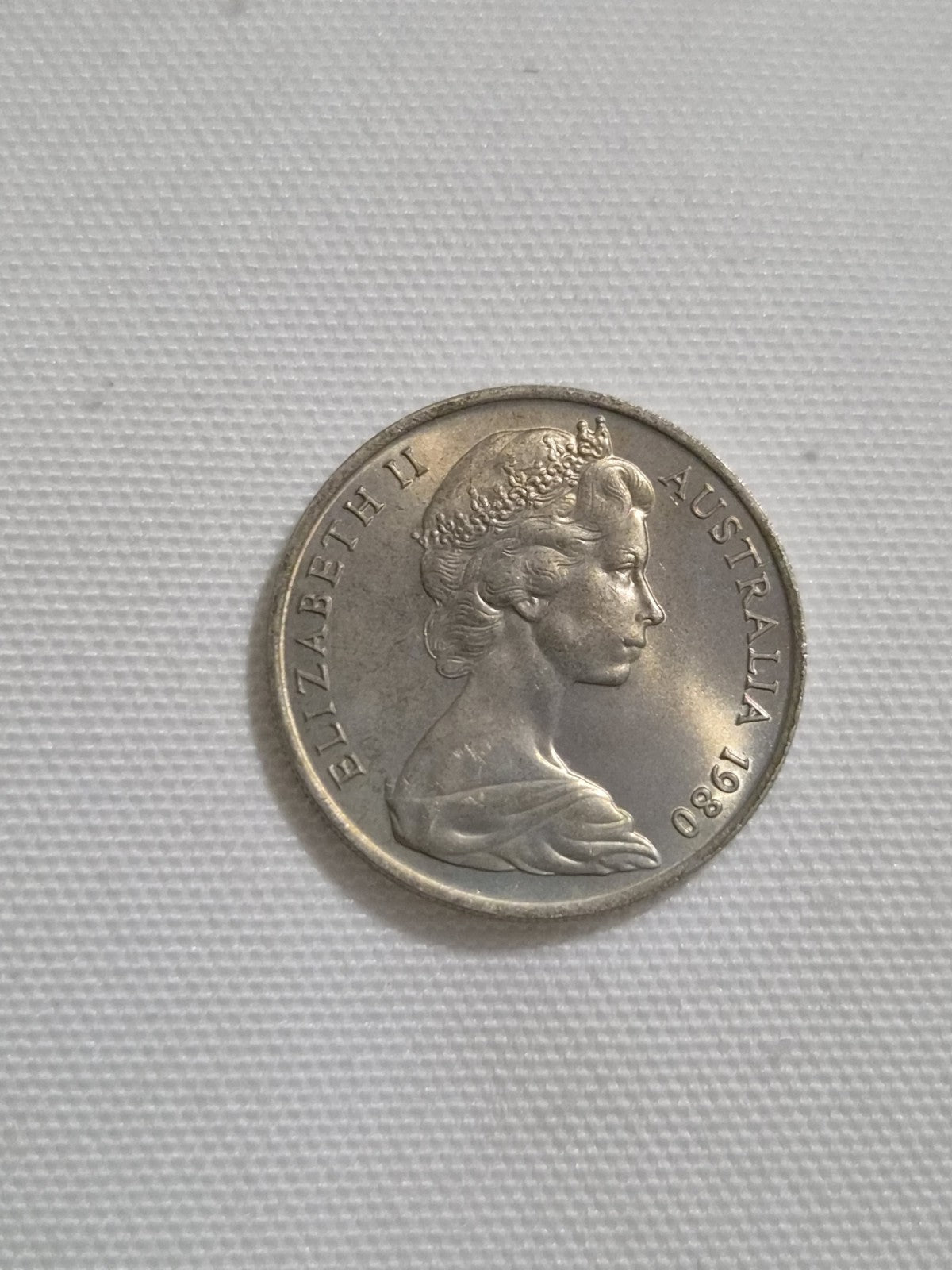 1980 10 Cent UNC Coin Australian Ten Cents