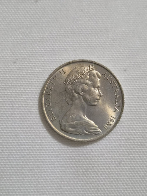 1980 10 Cent UNC Coin Australian Ten Cents