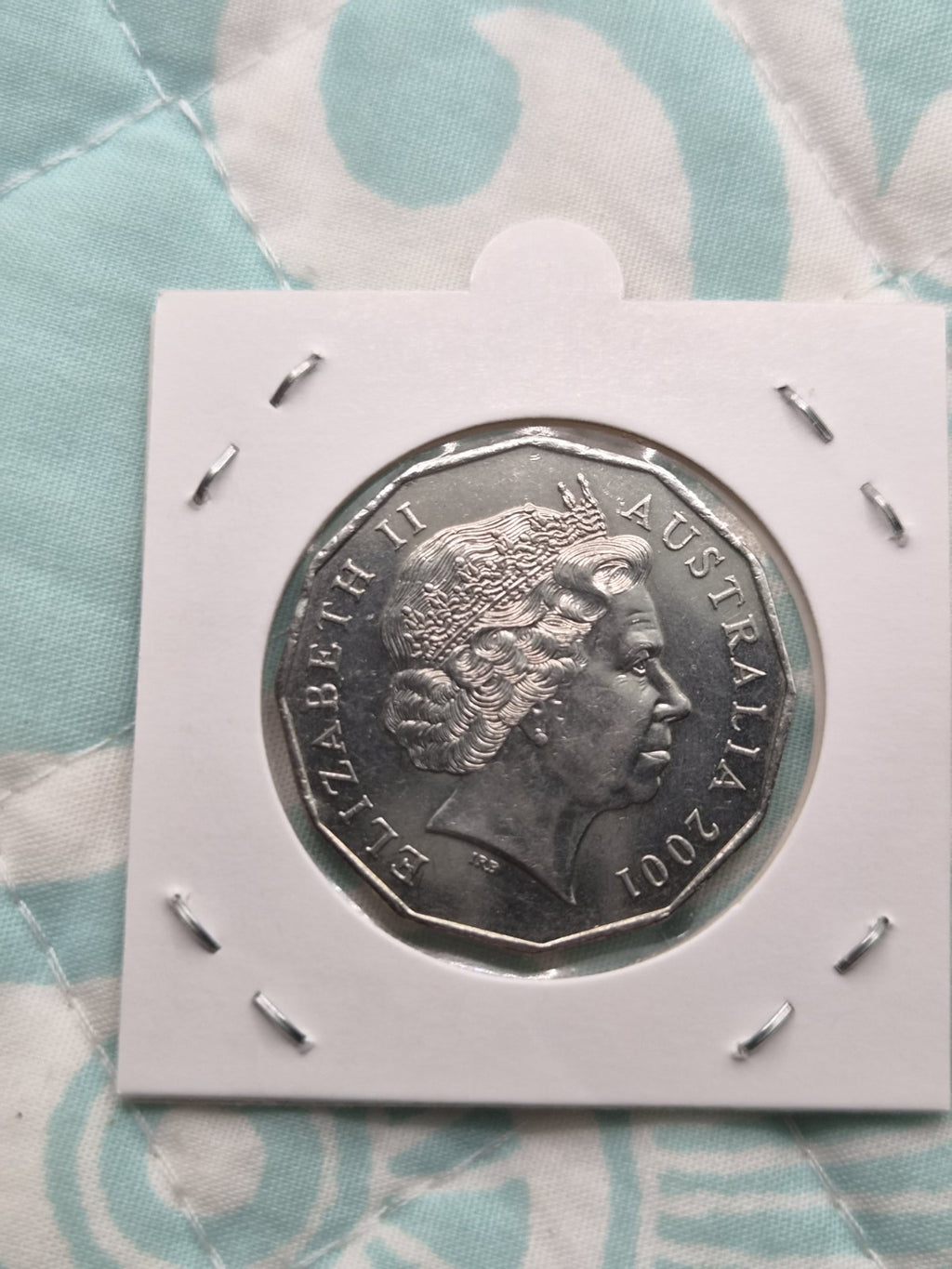 2001 50 Cent Centenary Of Federation - Western Australia