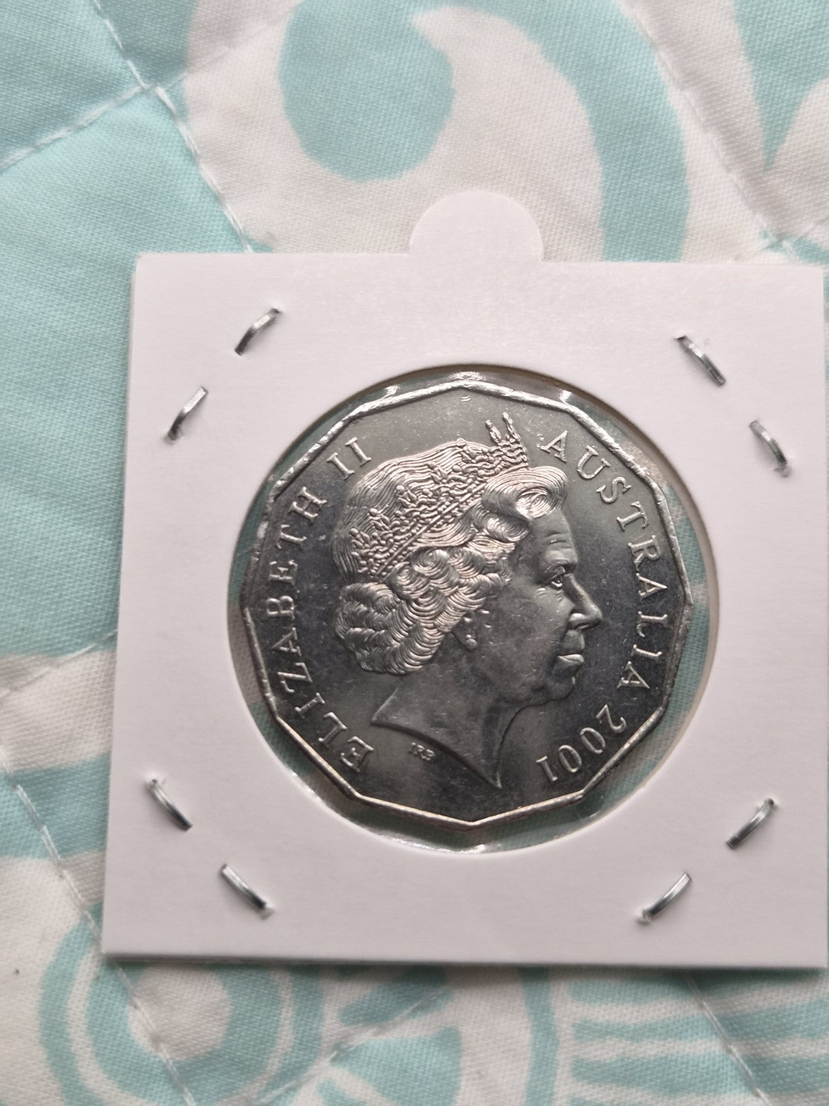 2001 50 Cent Centenary Of Federation - Western Australia