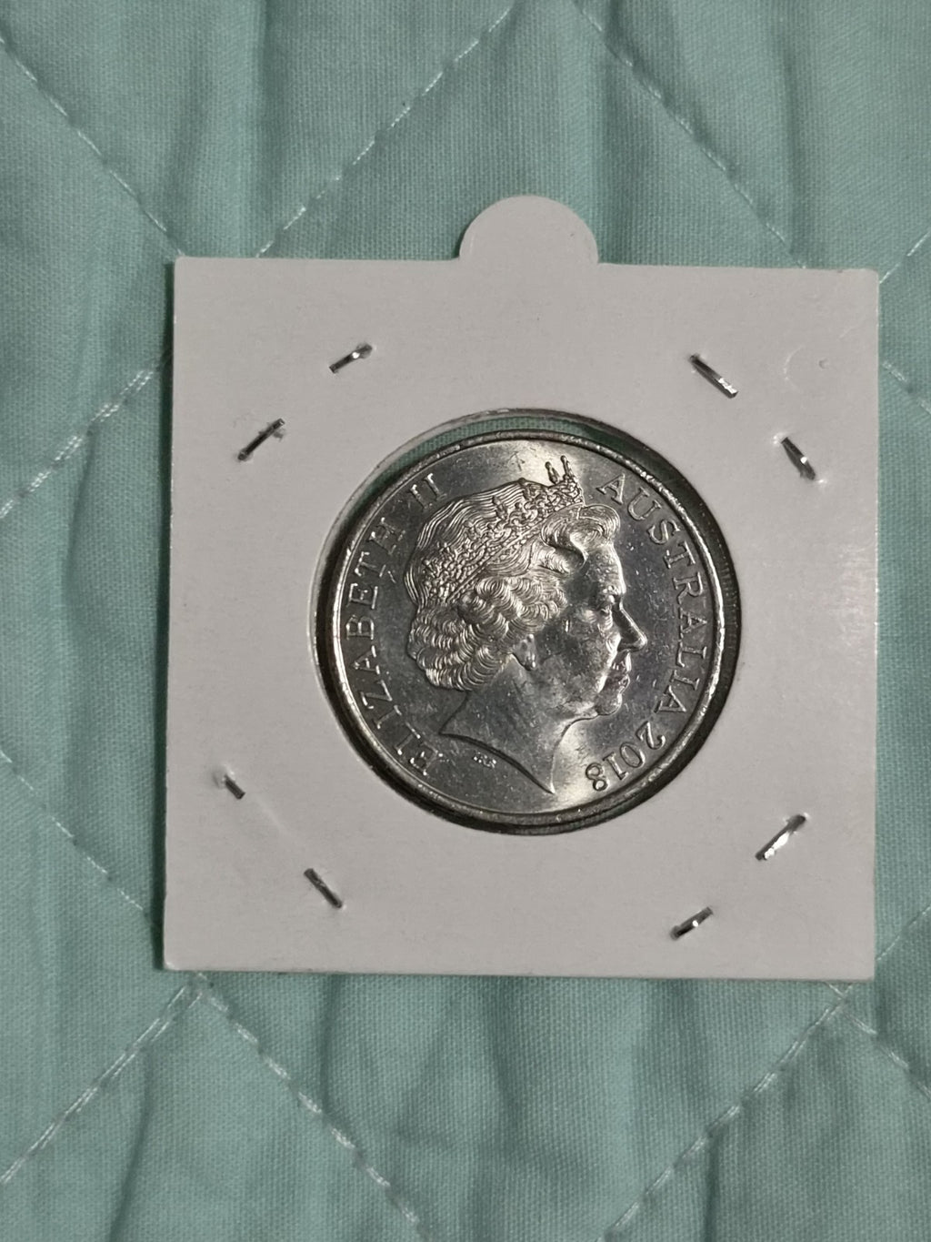 2018 20 Cent Coin - Lightly Circulated Condition In 2x2 Holder 
