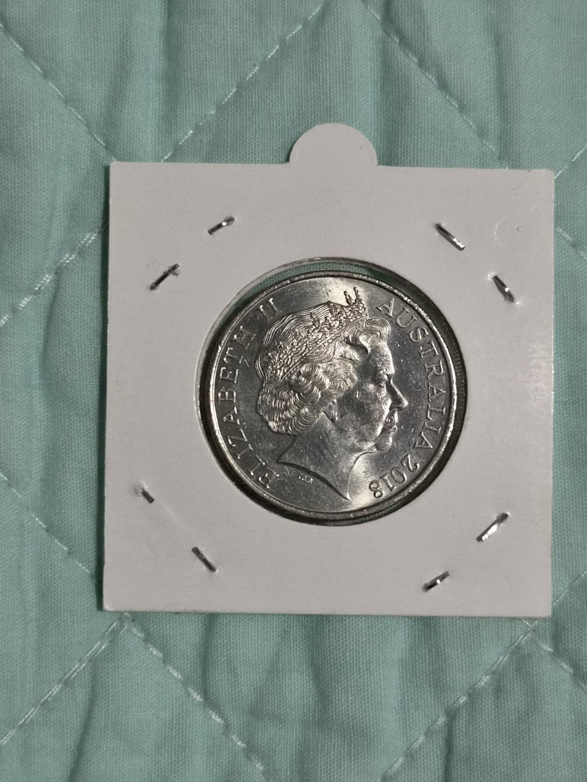 2018 20 Cent Coin - Lightly Circulated Condition In 2x2 Holder 