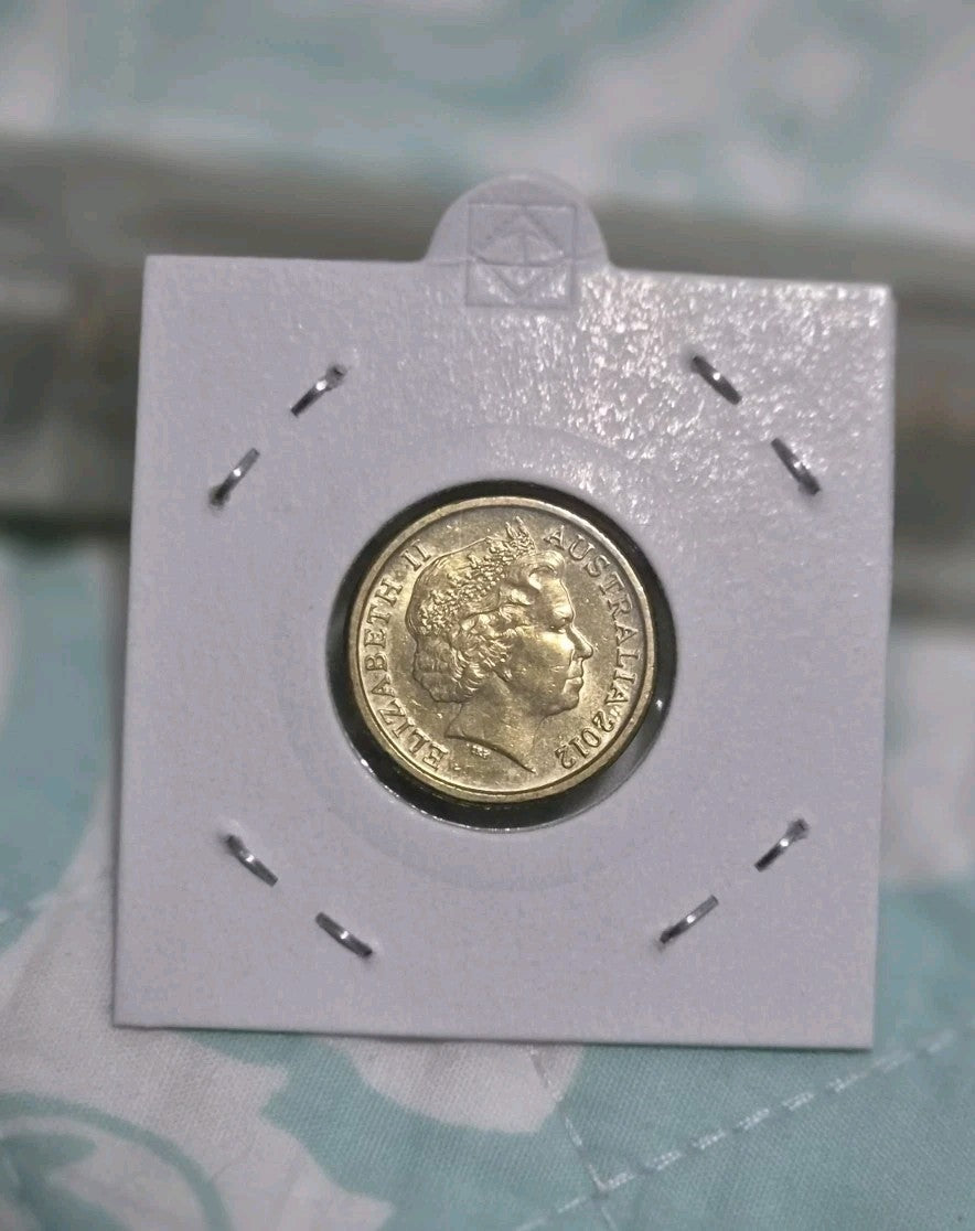 2012 Gold Poppy Remembrance Two Dollar Lightly Circulated $2 Coin