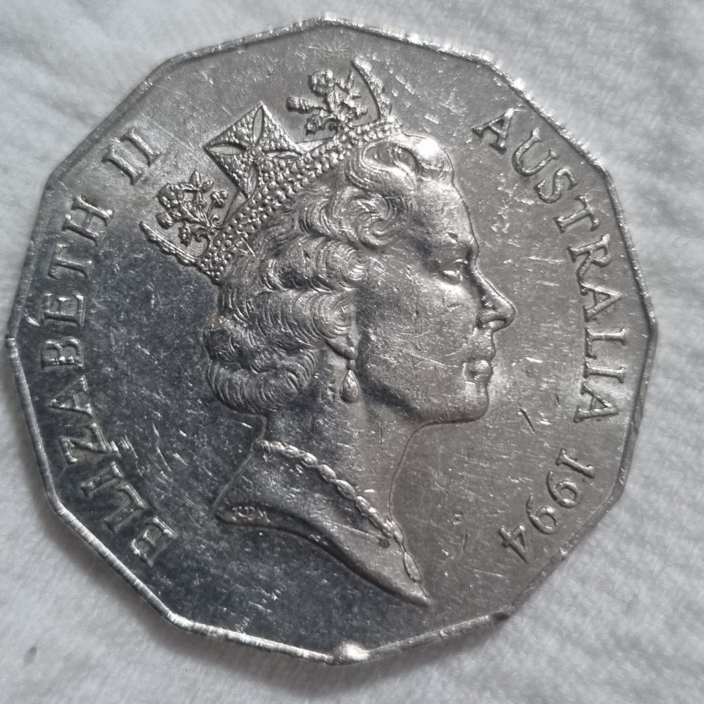 1994 50 Cent Coin - Year Of The Family - Circulated 