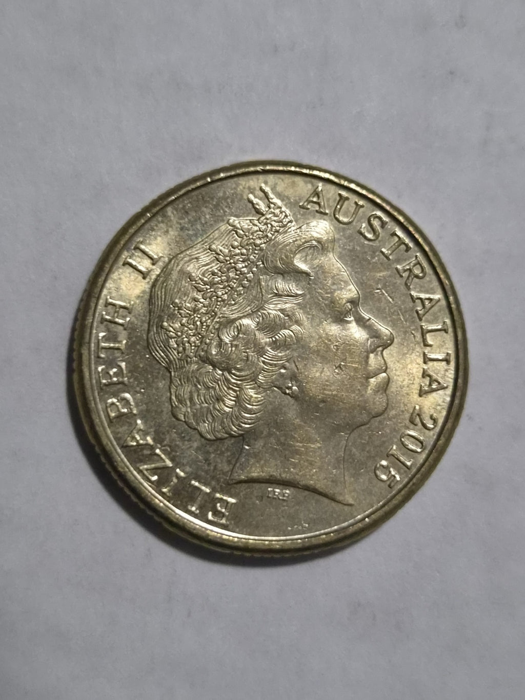 2015 One Dollar Australian Coin Lightly Circulated
