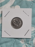 1982 5 Cent Coin Lightly Circulated In 2x2 Holder 