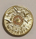 2015 UNC $2 ORANGE REMEMBRANCE FLANDERS FIELD COIN