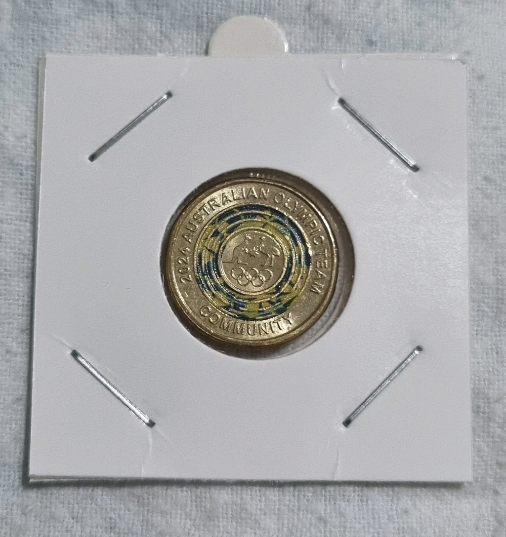 2024 $2 Two Dollar Olympic Games Coin UNC Community 