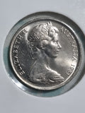 1981 5 Cent Coin UNC in 2x2 Holder 