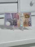 5 x Lighthouse Basic Bank Note Sleeves 146mm x 84mm - Fits $5 Note Nicely