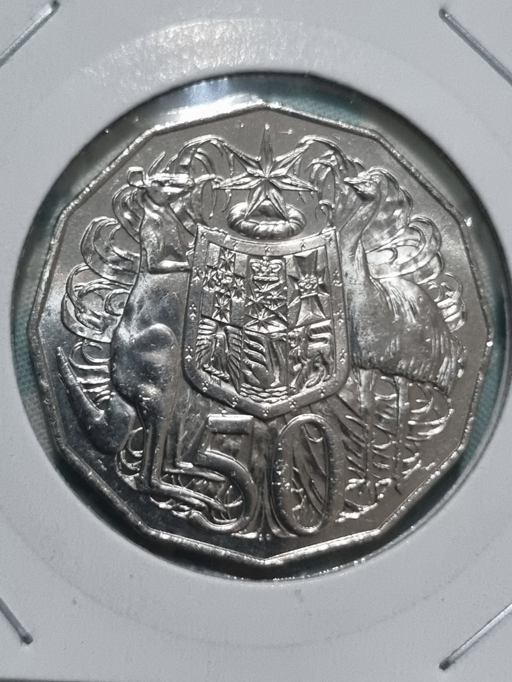 2018 UNC 50 Cent -Low Mintage- Coin - Uncirculated - Only 4.66mil Made 